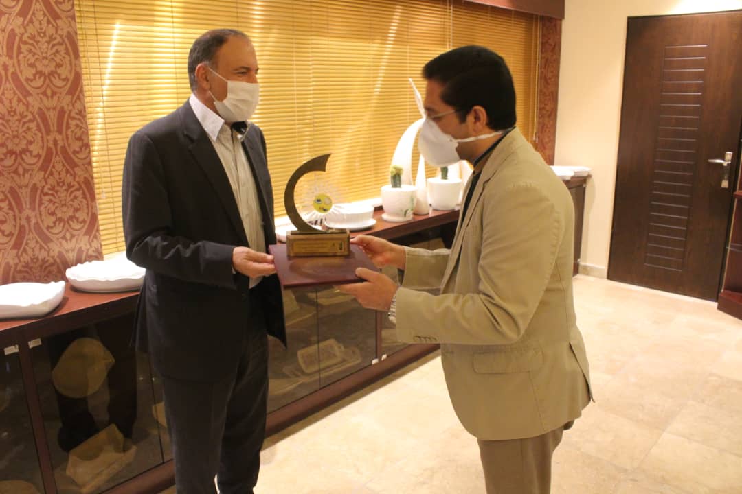 بازدید جناب آقای دکتر حمیدرضا پناه مدیرکل تعاون، کار و رفاه اجتماعی استان خراسان رضوی