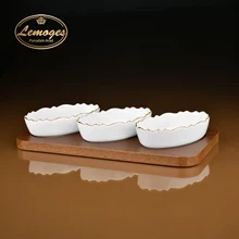 سرویس اردو خوری بیضی موج سه خانه